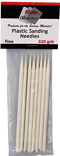 Alpha Abrasives Plastic Sanding Needles 320 Grit Fine Item 0403