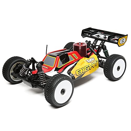 Losi RC Car 8IGHT Nitro RTR Nitromethane Fuel Dispenser Charger and Glow Igniter not Included 1/8 4 Wheel Drive Buggy LOS04010V2