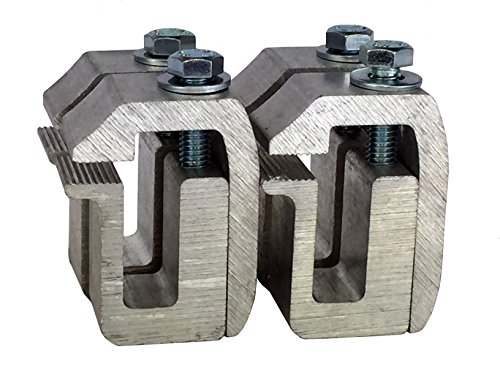 GCi STRONGER BY DESIGN G-30 Clamp for Truck Cap / Camper Shell (Set of 4). Made with Structural Aluminum to Ensure Quality and Strength. For Mounting Caps, Camper Shells, Toppers.