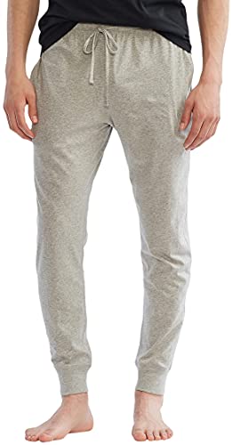 POLO RALPH LAUREN Relaxed Fit Lightweight Cotton Joggers Andover Heather/Rugby Royal LG