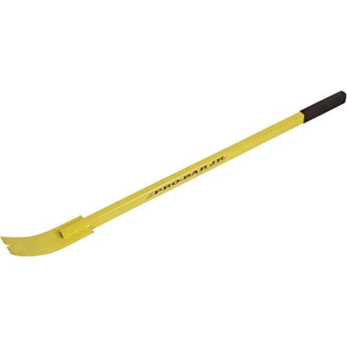 Premier Pry Bar Junior  Open Angle Heavy Duty Pro Bar | Leverage to Handle any Job | Prying Concrete Forms, Embedded Objects, Aligning Walls or Heavy Pipes | Heavy Duty Construction