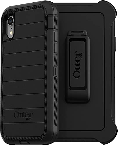 OtterBox DEFENDER SERIES Case & Holster for Apple iPhone XR -Kickstand - Black