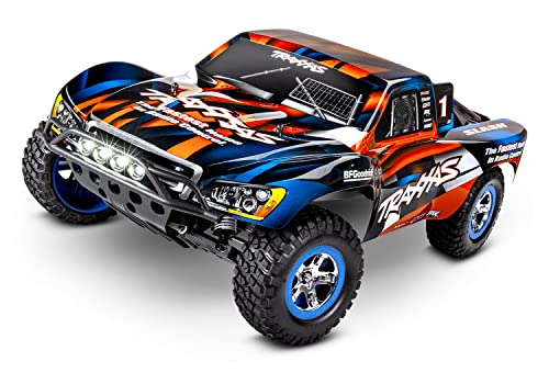 Traxxas Slash: 1/10-Scale 2WD Short Course Racing Truck. Ready-to-Race with TQ 2.4GHz Radio System, XL-5 ESC (FWD/rev), and LED Lights. Includes: Battery and Charger - Orange