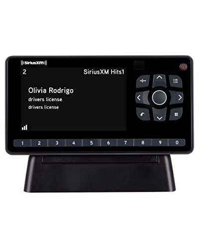 SiriusXM Onyx EZR Satellite Radio with Home Kit, Enjoy SiriusXM on your Home Stereo or Powered Speakers for as Low as $5/month + $60 Service Card with Activation