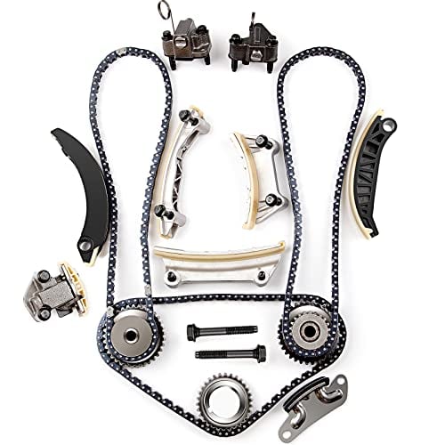 SCITOO Timing Chain Kit fits for 2007-2015 for Cadillac for Buick for Chevrolet for GMC for Saab for Saturn for Suzuki CTS SRX Enclave LaCrosse ATS XTS aro Ca 3.0L 2.8L 3.6L 3.2L 9-0753S
