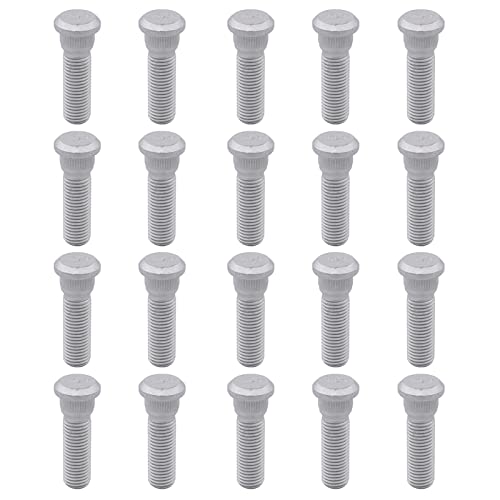 XtremeAmazing 20Pcs Wheel Lug Stud for Nova Prizm CT200h ES250 ES300 ES330 GS400 GS430 GX470 IS300 RX300 RX400h Vibe iM iQ tC xA xD 4Runner Avalon Camry Celica Corolla Pickup RAV4 Sequoia T100 Tundra