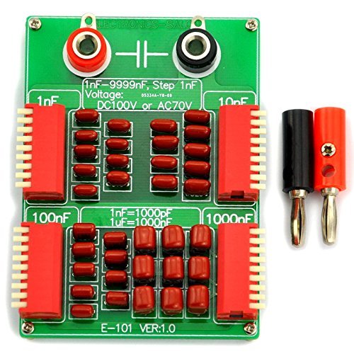 Electronics-Salon 1nF to 9999nF Step-1nF Four Decade Programmable Capacitor Board.