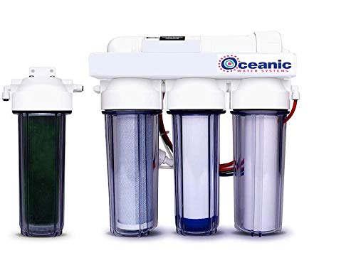 Oceanic Water Systems Reverse Osmosis RODI Aquarium Reef Water Filtration System | 5 Stage DI - 75 GPD