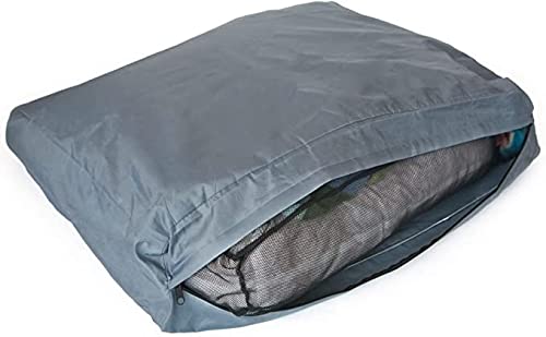 Molly Mutt Water-Resistant Dog Bed Liner, Polyester Bed Liner for Dogs, Easy to Clean, Gray, Huge, 36x 45x 4.75