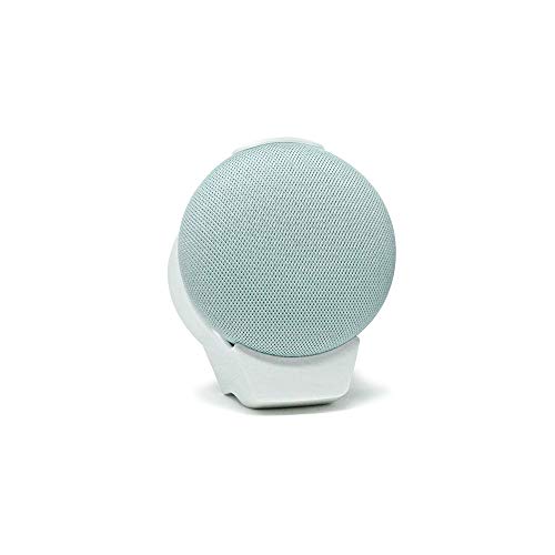 doqxD Outlet Wall Mount Holder for Google Home Mini 1st Generation: Google Home Mini Accessories - Fits Horizontal and Vertical Outlets - 1-Pack - Frost White