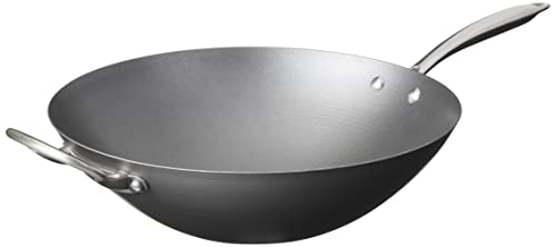 Nordic Ware Asian Spun Wok, 14", Metallic