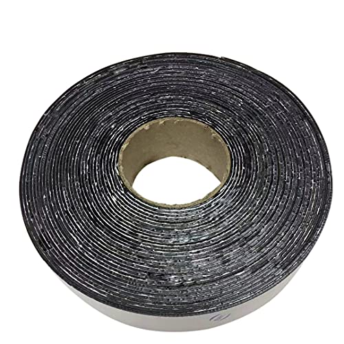 (615) EWT Premium Asphalt Tarmac Parking lot Joint and Crack Sealer Hot-Filler Repair Tape 50 FT Long (2 inchs x 50ft Tape)