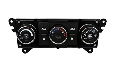 GM Genuine Parts 15-74121 Heating and Air Conditioning Control Panel with Driver and Passenger Seat Heater