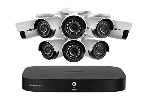 Lorex 1080p HD 1TB 8-Channel Wired NVR Security System with 8 Indoor/Outdoor Bullet Cameras