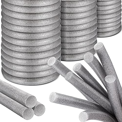 Caulk Saver Foam Backer Rod for Gaps and Joints Backing Rod Concrete Filler Rope, Gray (3/8 Inch x 40 Ft)