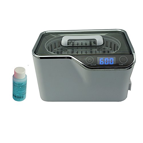 iSonic Digital Ultrasonic Cleaner Model CDS100 (Personal Model) to Clean Jewelry, Eyeglasses, Watch, etc. 110V, 35W