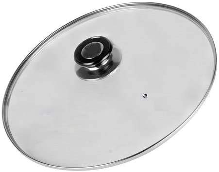 Tempered Glass Lid for Instant Pot - Universal Pan or Pot Cover (34 cm /13 1/8-13 7/16 inches)