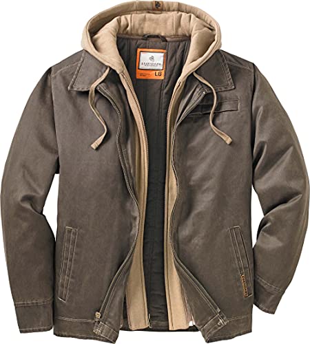 Legendary Whitetails Men's Standard Dakota Jacket, Brown, Medium