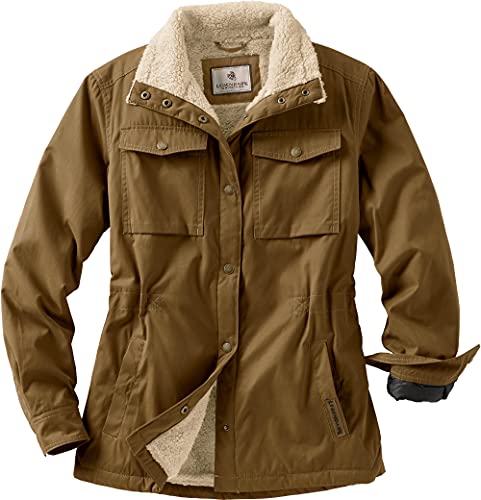Legendary Whitetails Women's Standard Union Square Sherpa Lined Jacket, Rawhide, Small