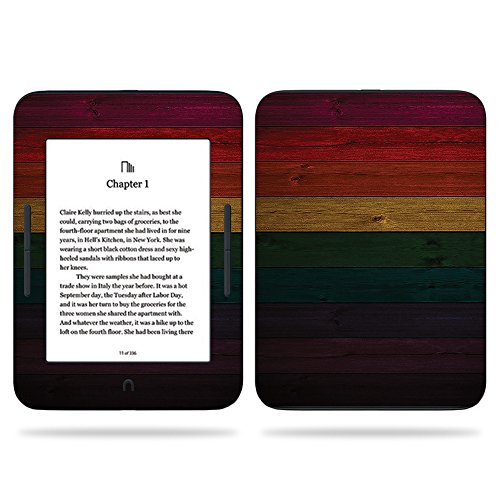 MightySkins Skin Compatible With Barnes & Noble NOOK GlowLight 3 (2017) - Wood Style | Protective, Durable, and Unique Vinyl Decal wrap cover | Easy To Apply, Remove | Made in the USA