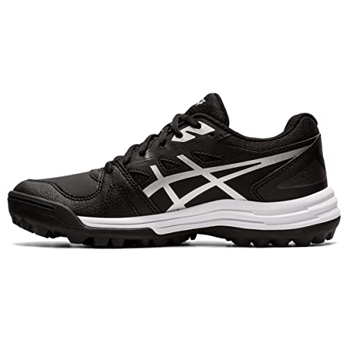 ASICS Women's Gel-Lethal Field Shoes, 8.5, Black/Pure Silver