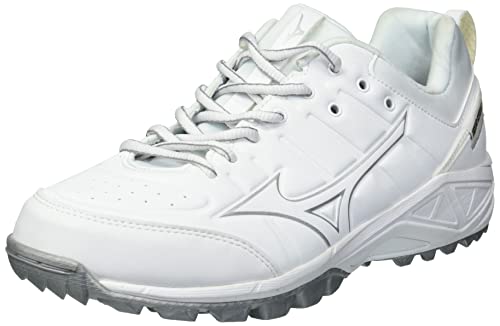 Mizuno womens Mizuno Ambition 2 All Surface Low Turf Shoe, White, 8.5 US