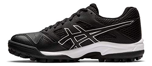 ASICS Women's Gel-Lethal MP 7 Turf Shoes, Black/Silver, 9.5 M US