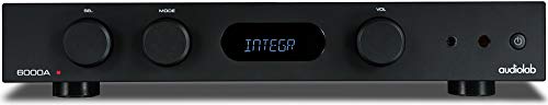 Audiolab 6000A 100-watt Stereo Integrated Amp/Bluetooth DAC - Black