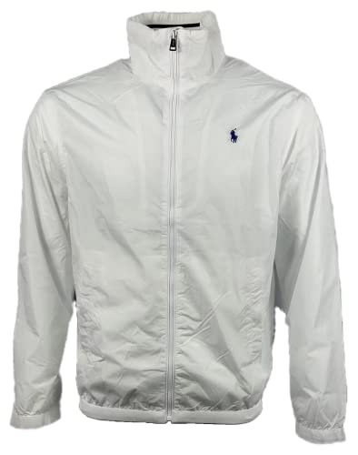 Polo Ralph Lauren Water Repellent Jacket (Large, Classic White)