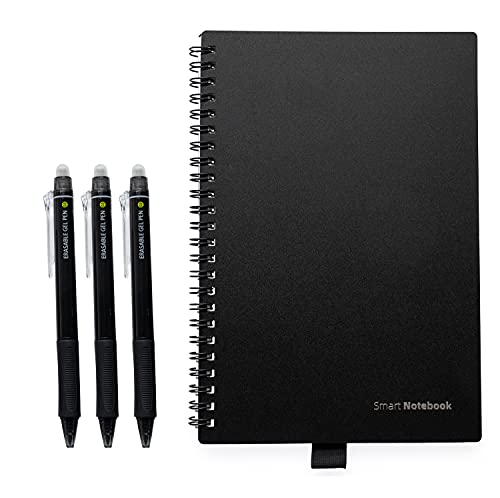 CHILDHOOD Reusable & Erasable Smart Writing Pads Eco-Frienldy Waterproof Sketch pads with 3 Erasable Pens (8.5 x 5.8)