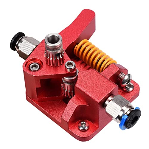 Oligemok Dual Gear Extruder, Compatible with for 3 CR10-10 Pro -10S Tornado Aluminum Drive Feed, for 3D Printer