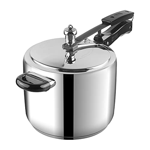 Vinod 5L Stainless Steel Inner Lid Sandwich Bottom Pressure Cooker, 5-Liter