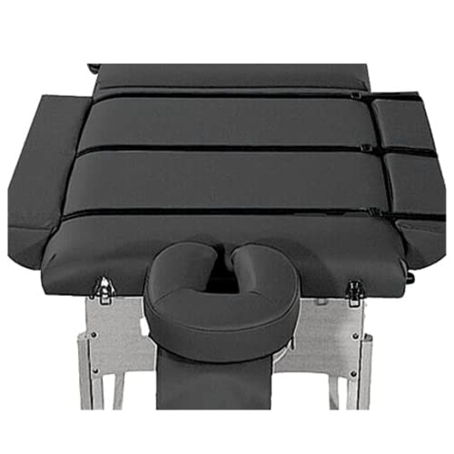 ibodycare XL Side Armrest Bolster Massage Table Extension, Exam Table Extender, Extend The Width of Your Table, Massage Bolster (Black)