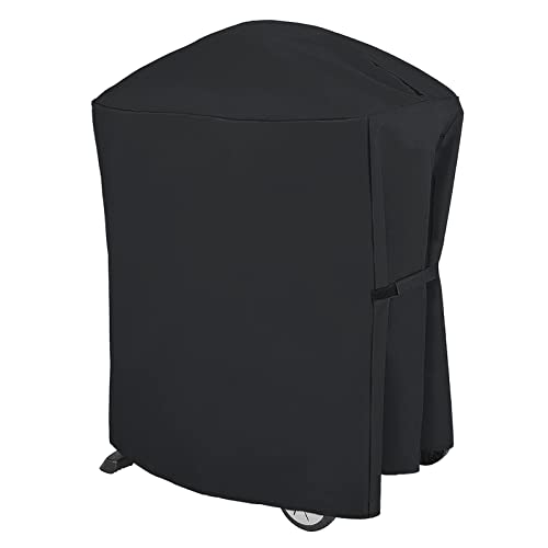 Extended Grill Cover for for Weber Q100 Q1000 Q1200 Q200 Q2000 Q2200 Series Grills with The Q Portable Cart,Weber Accessories,Longer Grill Cover Replacement for Weber 7113 Grill Cover