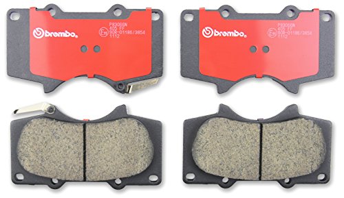 Brembo P83066N Premium Ceramic Front Disc Brake Pad Set CHANGAN/LEXUS/MITSUBISHI/MITSUBISHI (GAC)/TOYOTA OE# 4605A472