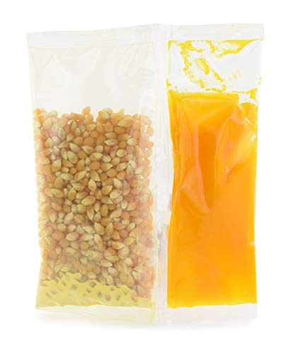 Snappy Popcorn Snap Pack Poppers, Yellow Popcorn, Coconut Oil and Buttery Flavored Salt, 24 Count