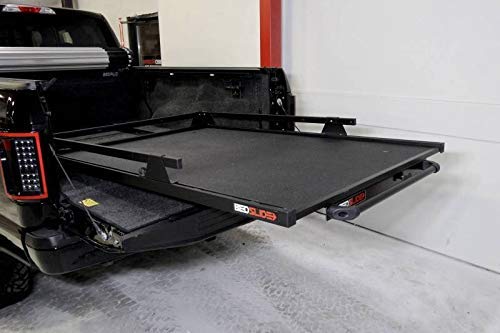 BEDSLIDE CONTRACTOR (95" X 48") | 15-9548-CGB | Durable Sliding Truck Bed Cargo Organizer | MADE IN THE USA | 1,500 lb Capacity (Black)