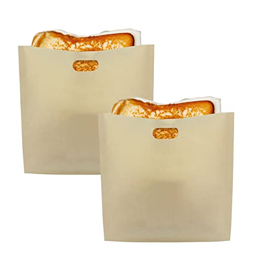 Culinary Elements Toaster & Toaster Oven Grilled Cheese Bags (2 count): 1 pack / 2 reusable bags