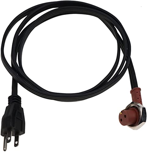 DVPARTS 120V Block Heater Cord Cordset 3600008 251919 Compatible with Ford 7.3 6.0 6.4 6.7 L Powerstroke Diesel F350 250 F250 Fits Heavy Duty Immersion Heaters and Engine Block Heaters