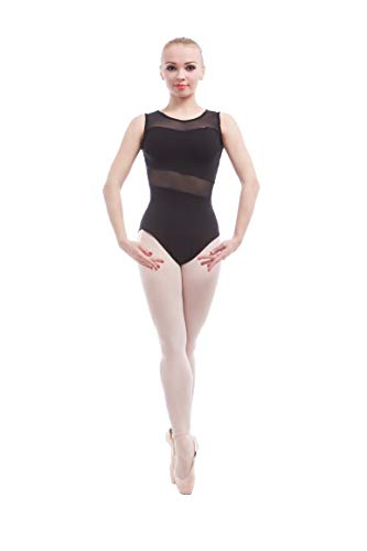 Dance Favourite Women Open Back O shape Ballet Leotard A1B014 (L)