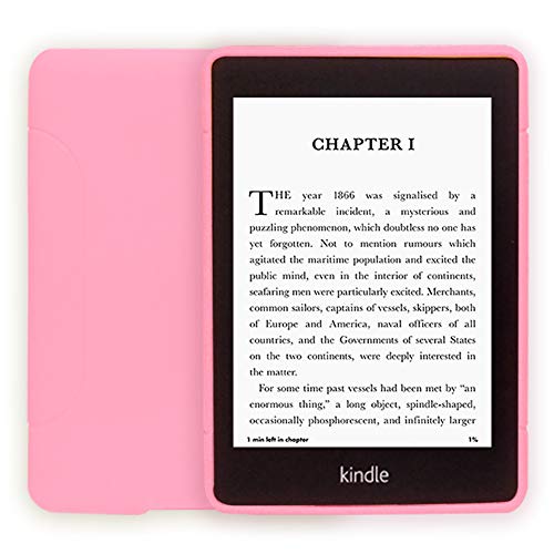 Youngme Kindle Paperwhite Case - Slim Fit TPU Gel Protective Case Cover for Kindle Paperwhite 10th Generation 2018 Released (Pink)