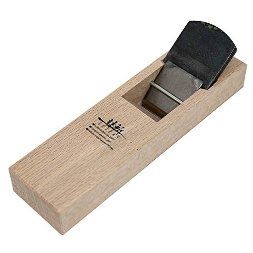 SUIZAN Hand Plane 2 Inch (50mm) Japanese Wood Block Plane Kanna for Woodworking