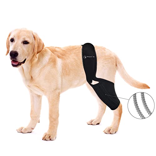 BaoGuai Knee Brace for Dogs ACL with Side Stabilizers,Knee Cap Dislocation, Arthritis - Keeps The Joint Warm and Stable - Extra Support - Reduces Pain and Inflammation - 7SizesXS