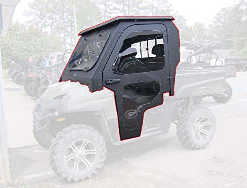 All Steel Complete Cab Enclosure System with Doors Compatible with Polaris 10-14 Ranger 400 Midsize