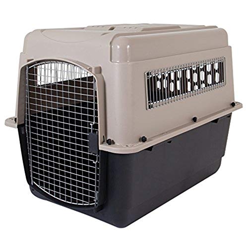 Petmate Ultra Vari Dog Kennel for Medium to Large Dogs (Durable, Heavy Duty Dog Travel Crate, Made with Recycled Materials, 36 in. Long) 50 to 70 lbs