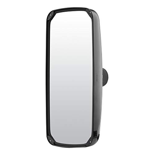 RETRAC 610872 Aerodynamic 8 x 17-Inch Plastic West Coast Mirror Head, Fits 3/4 to 1-1/4-In Tube, Universal Driver or Passenger Side, Chrome