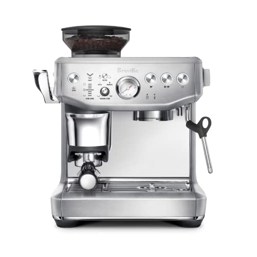 Breville Barista Express Impress Espresso Machine, 2 Liters, Brushed Stainless Steel, BES876BSS