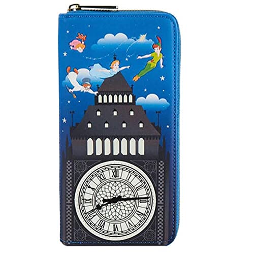 Loungefly Disney Peter Pan Glow Clock Wallet Standard