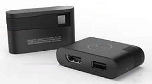 Dell DA20 USB Type-C to HDMI/USB Type-A 4K (60Hz) for XPS 15 9500/9510 XPS 17 9700/9710, XPS 13, Precision 5750, Laptops