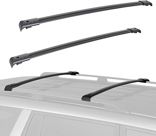 MOSTPLUS Roof Rack Cross Bar Rail Compatible with Honda Pilot 2003 2004 2005 2006 2007 2008 Cargo Racks Rooftop Luggage Canoe Kayak Carrier